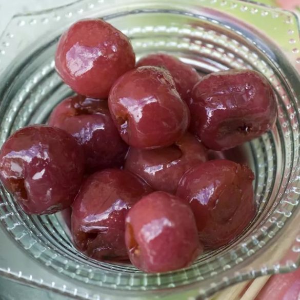 pickled sour cherries recipe