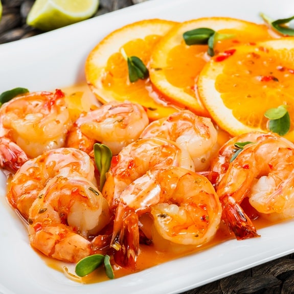 fried honey-glazed shrimp recipe