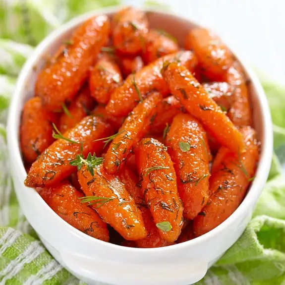 slow cooker orange-glazed baby carrots recipe