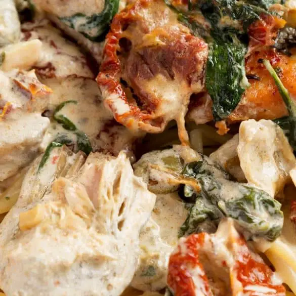 Instant pot keto Tuscan chicken recipe. Very easy and healthy creamy chicken thighs cooked in an electric instant pot.#pressurecooker #instantpot #chicken #dinner #italian #keto #diet #lowcarb #homemade