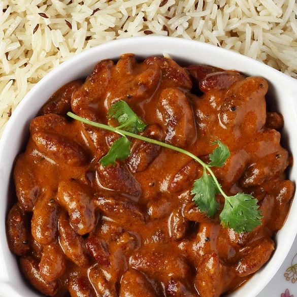 Instant pot Rajma Chawal recipe. Learn how to cook very easy and healthy Indian Rajma Chawal in an electric instant pot. #instantpot #pressurecooker #vegean #vegetarian #dinner #healthy #spicy #homemade