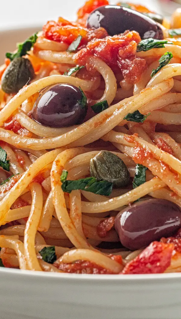 Instant Pot Pasta Puttanesca Recipe – MY EDIBLE FOOD