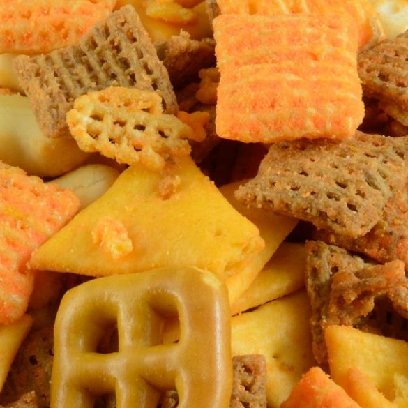 Air fryer chex mix recipe. Learn how to cook easy and yummy snacks in an air fryer. #airfryer #snacks #healthy #vegetarian #vegan