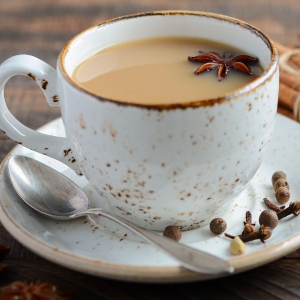 Instant pot spiced milk tea recipe. Spiced milk tea or "Masala Chai" cooked in an instant pot. Easy and tasty Indian drink. #pressurecooker #instantpot #healthy #drinks #beverages #milk #spiced #tea