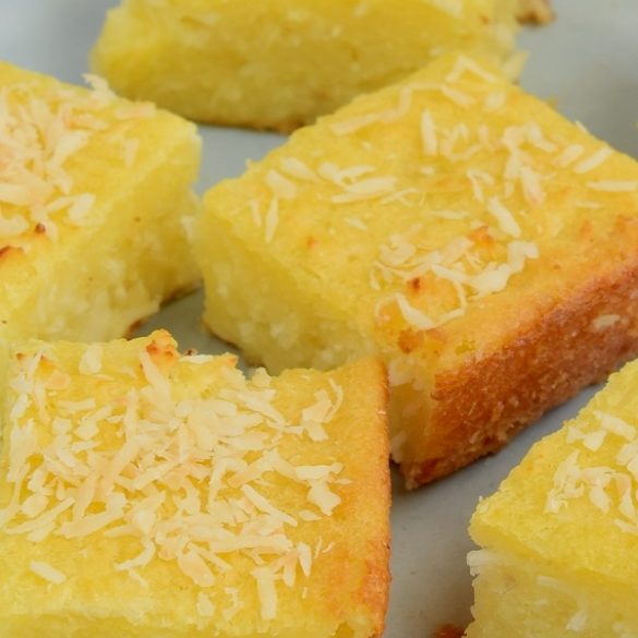 Air fryer tapioca cake recipe. Tapioca cakes are traditionally deep-fried, but this air fryer tapioca cake recipe is a healthy alternative.#airfryer #breakfast #cakes #desserts #tapioca