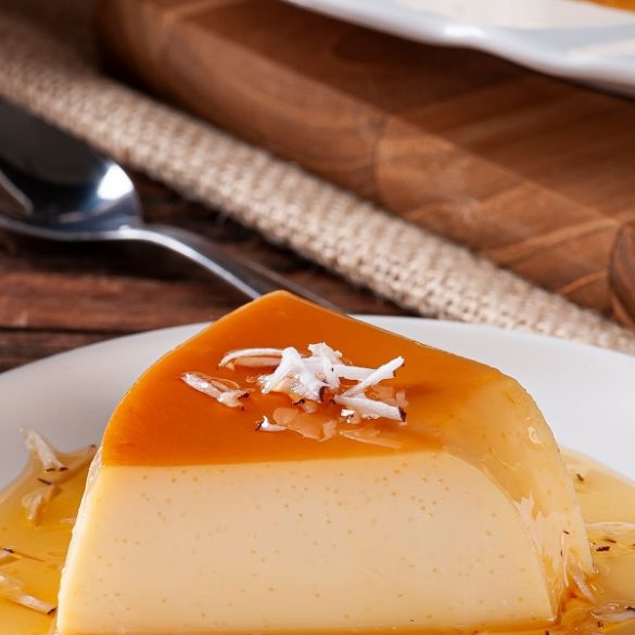 Instant pot coconut flan recipe. Quick, easy, and fluffy! This Coconut Flan recipe is a delicious and festive dessert recipe for your holiday meal. #pressurecooker #instantpot #desserts #easy #healthy #homemade