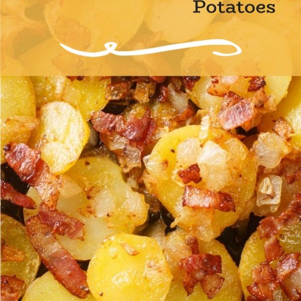 Air fryer breakfast potatoes recipe. Giving your potatoes that restaurant-level taste doesn't require much effort. These are the easiest breakfast potatoes in the air fryer you'll ever make and they're deliciously crispy on the outside and smooth on the inside! #airfryer #breakfast #potatoes #yummy #easy #healthy #homemade