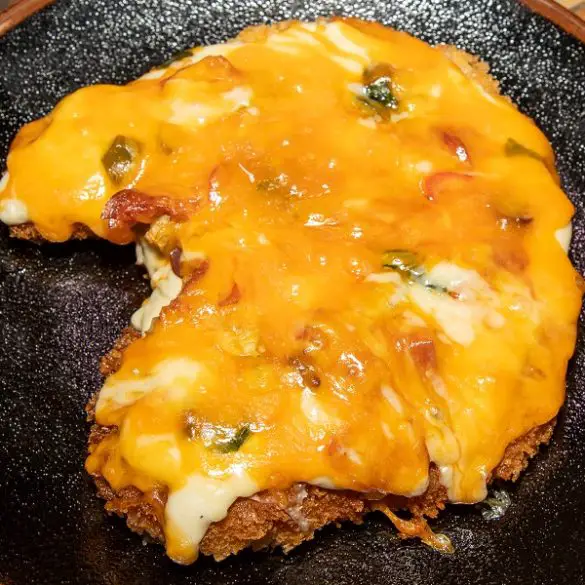 Air fryer Parmo. It's time to fry without the frying! The Parmo Air Fryer is here to revolutionize your cooking experience. #airfryer #chicken #recipes #healthy #homemade #dinner
