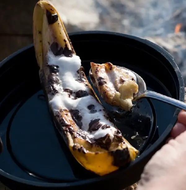 Deliciously Sweet Air Fryer Banana S'mores. Delight your family with the delicious combination of banana, marshmallow, and chocolate with this easy-to-make air fryer banana s'mores recipe.#AirFryerBananaSmores #AirFryerDesserts #AirFryerTreats #SweetAFBananaSmores #DeliciouslySweetSmores